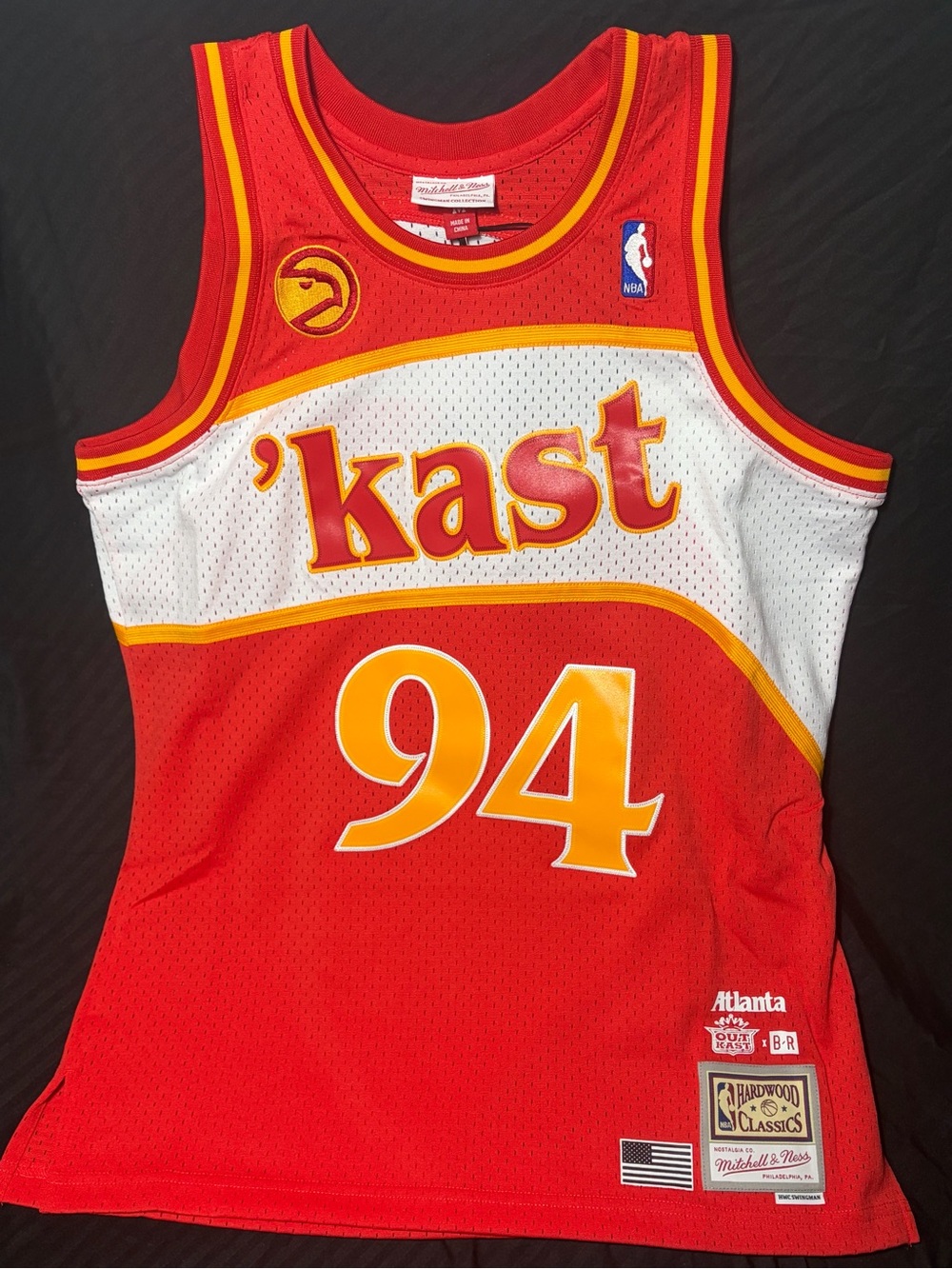 Mitchell & Ness Atlanta Hawks Outkast 'Kast 94 Jersey